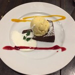 アクアコッタ - お好みデザート（ガトーショコラ）