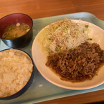 お食事処 さぼてん - 牛カルビ定食