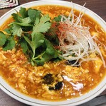 タイジンジャー - 辛玉ラーメン  見た目良し!!味良し!!