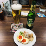 タイジンジャー - ビール&お通し