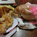 鳥庄 - 丸焼き一羽とモモ焼き6本