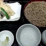 Tsukiji Yabusoba - 天せいろうそば　1,650円