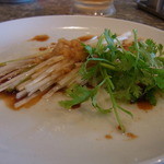 愛群 - 【2012.08.　初訪】　冷菜の付け合わせ