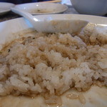 愛群 - 【2012.08.　初訪】　空芯菜残りスープにライス投入！ベラウマｗ