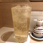 焼鳥 おみ乃 - 鳥取（ソーダ割）