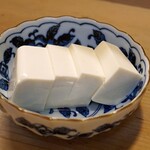 季節料理 山田屋 - ふぐちり用の豆腐