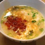季節料理 山田屋 - ふぐ雑炊にイクラを