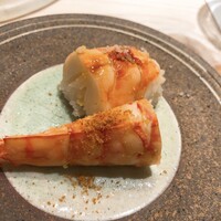 鮨 千陽 - 煮切り海老