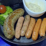チーズバル バエ - ソーセージ盛り合わせ
