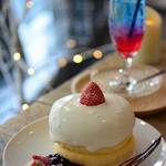 ジャムコーヒー - シャンティフレーズパンケーキ