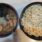 竹屋 - つけ麺(醤油・中盛475g)＋メンマ