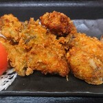 Deep fried oysters