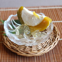 千松しま - かぼちゃの豆腐詰め、かぼちゃのジェル