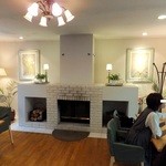 フランス菓子ペシェ・ミニヨン - 暖炉