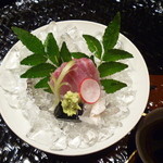美山荘 - 鯉の刺身