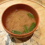 美山荘 - お味噌汁
