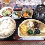 Okinawa Churasoba - 鶏飯セット￥950
