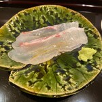 あま木 - 一日寝かした師崎の鯛