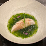 あま木 - のど黒の蒸しすし