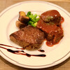 タベルナ・ソリッゾ - 料理写真:和牛ステーキと牛タンのシチュー。