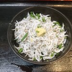 Grated whitebait