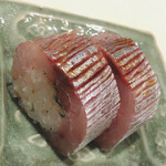 温石 - 胡麻と紫蘇、煮切り醤油の香りが口の中に充満します