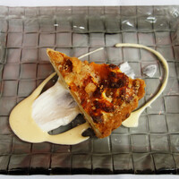 RESTAURANT DAZZLE - 柿とリコッタのタルト（ドルチェ）