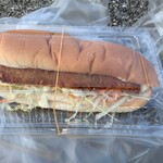 一色商店 - おさかなバーガー(350円）