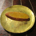 山介 - 「自家製からすみの炙り」