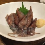 旨唐揚げと居酒メシ ミライザカ - (料理)ほたるいか刺身