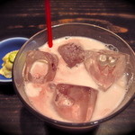 kushikakeruremonsawa-sakabasumika - 甘いけれどさっぱり。いちごミルクカクテル