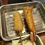 ひげ勝 - もち、またしても。えび！