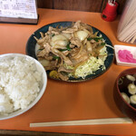 光栄軒 - 焼肉定食(600円)