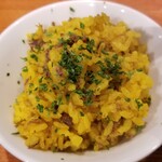 麺屋 六感堂 - 蝦夷鹿のターメリックライス