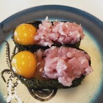 回転寿司すノ家 - うずら鉄火