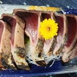 ヤオコー - 炭火焼き かつおたたき造り398円が半額