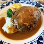 Bistro Vignon - Lunchのオリジナルハンバーグステーキ