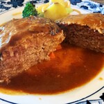 Bistro Vignon - Lunchのオリジナルハンバーグステーキ