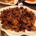 川菜館 - 鶏肉と唐辛子の炒め物(2012.6)