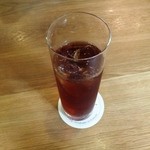 フランス菓子ペシェ・ミニヨン - アールグレイのアイスティー