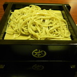 神田 味喜庵 - 丼セットのお蕎麦は2段重ね