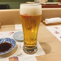 うを徳 - 生ビール