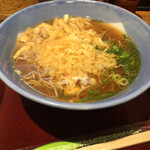 若菜そば - 月見そば