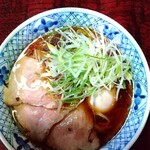 さんくるげ - たまご・チャーシュー生醤油らぁ麺＋ねぎ❗️