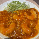 景徳鎮 - 海老のチリソース煮