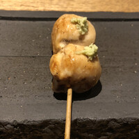焼鳥 市松 - 山葵焼き