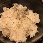 麺屋一燈 - 牡蠣ご飯