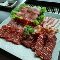 天空焼肉 星遊山 - お肉二人前( *´艸｀)