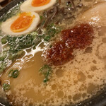 林家 二日市店 - 半熟卵ラーメン