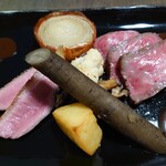 ジャンビースタイル - 和牛と鴨のロースト